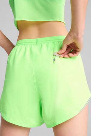 PUMA x HYROX ULTRAWEAVE Velocity 4" Shorts Women, Green Glare, extralarge-GBR